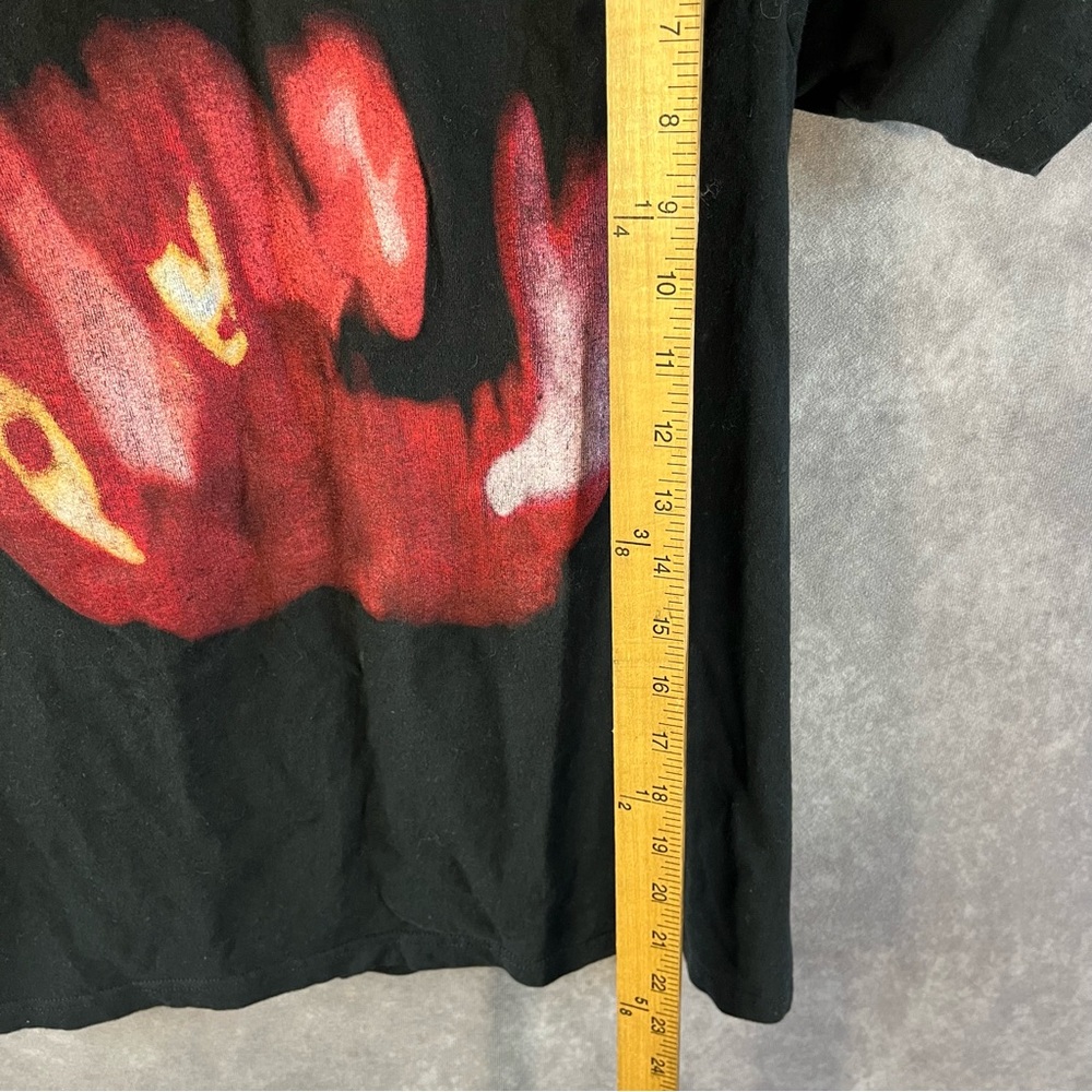🔺SOLD🔺 The Cure Shirt Unisex Medium M Black Red Big Logo Graphics 80s Band Tee - Picture 6 of 6